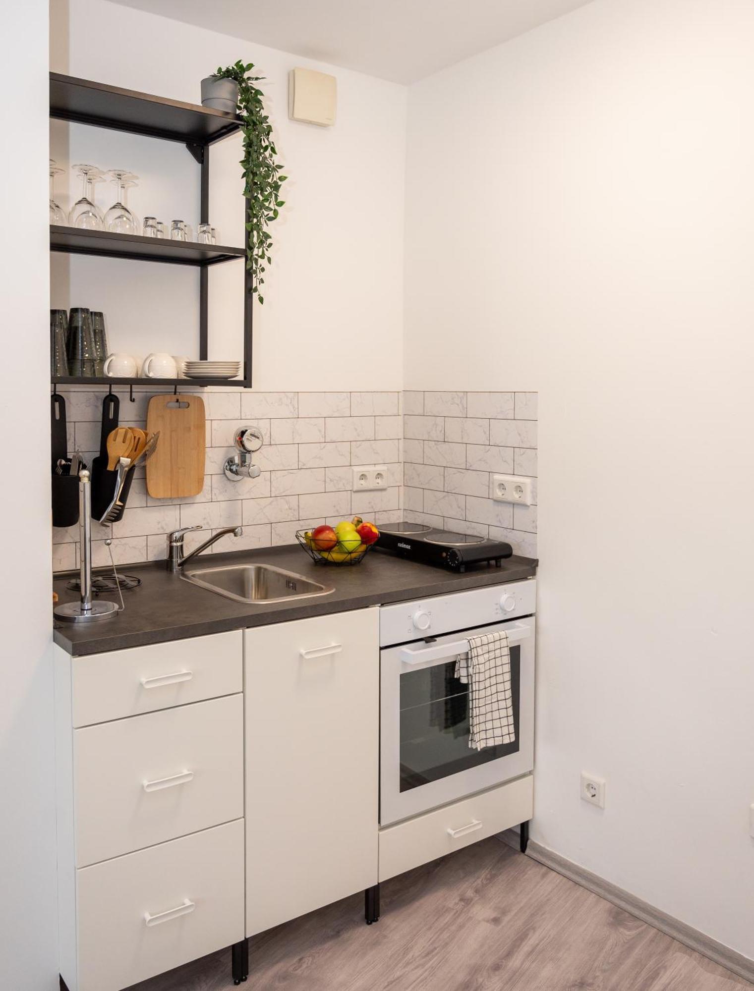 Stilvolles Apartment Im Essener Stadtkern Eksteriør bilde
