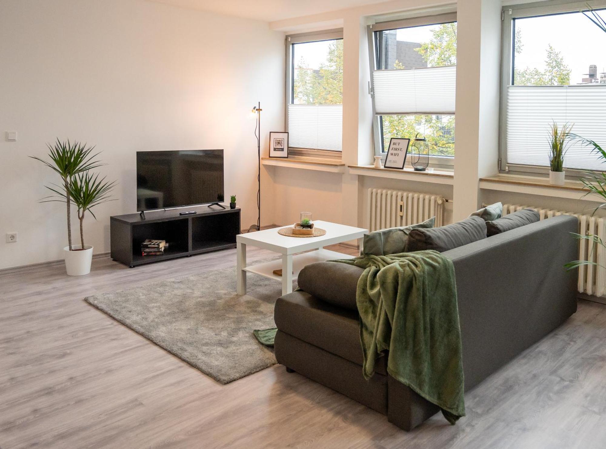 Stilvolles Apartment Im Essener Stadtkern Eksteriør bilde