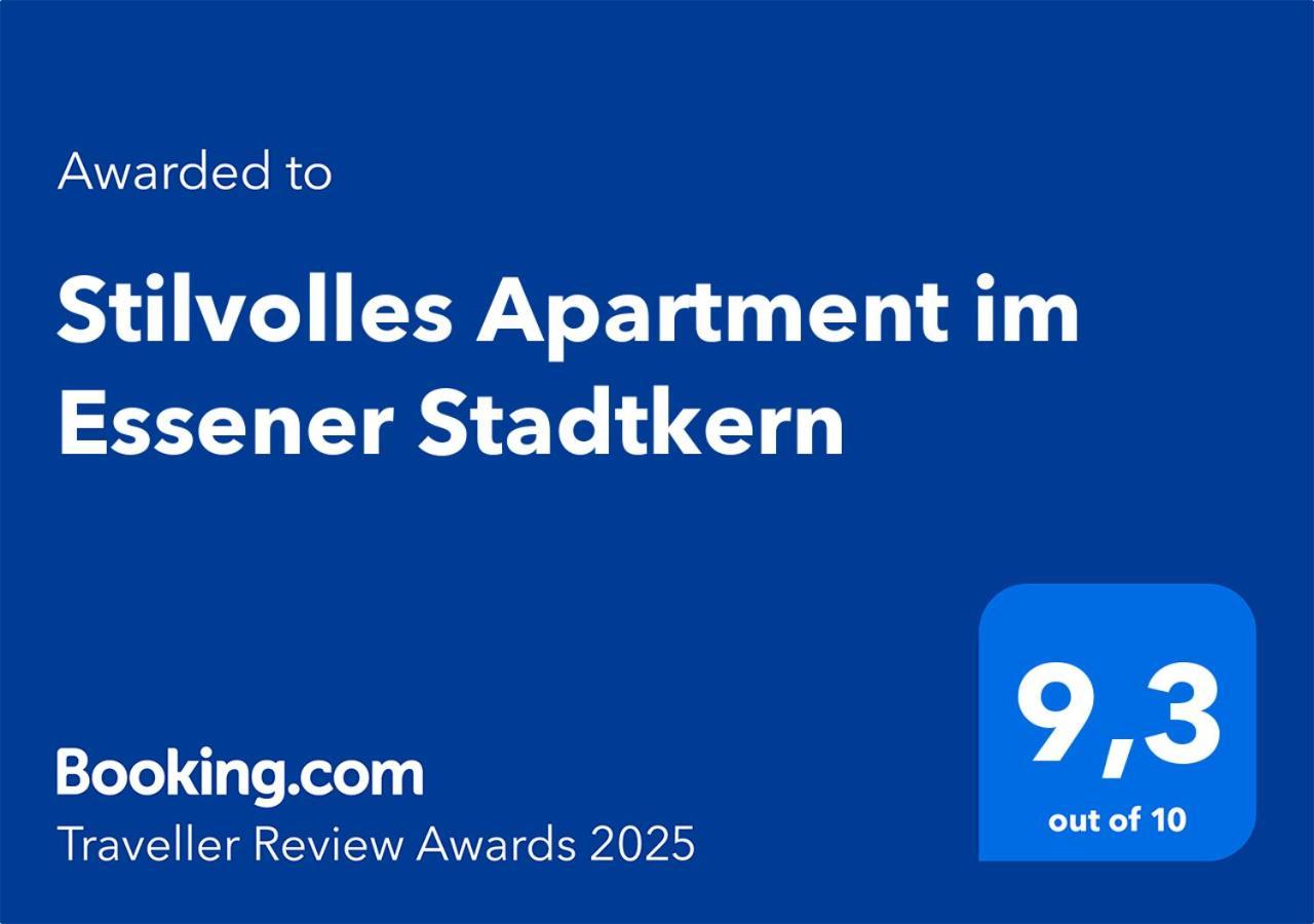 Stilvolles Apartment Im Essener Stadtkern Eksteriør bilde